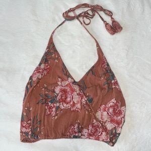 Billabong Floral Halter Top